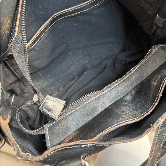 Bed Stu Black Rockababy Leather Tote - Picture 13 of 16